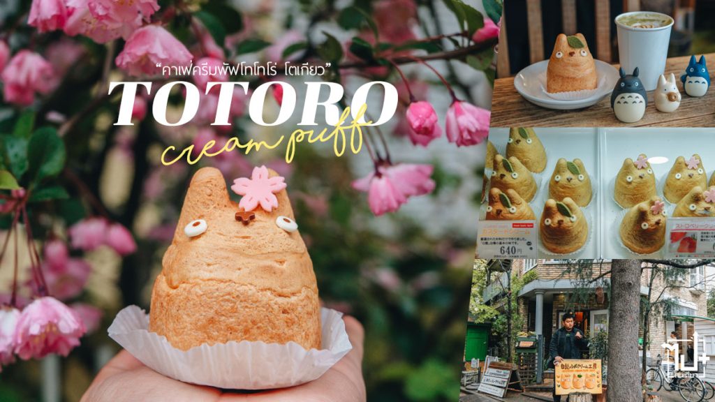 คาเฟ่โทโทโร่,คาเฟ่โตเกียว,คาเฟ่ญี่ปุ่น,TotoroCafe,Tokyo,Totoro,StudioGhibli,ShiroHigesCreamPuffFactory